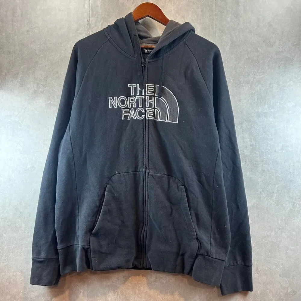 The-north-face Men's Black and Grey Hoodie